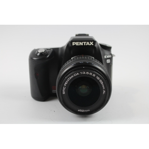 353 - Pentax K100D Super DSLR DIGITAL CAMERA w/ SMC Pentax-DA 18-55mm Lens