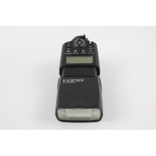 356 - Canon Speedlite 430EX II Electronic FLASH GUN No. H47010 WORKING