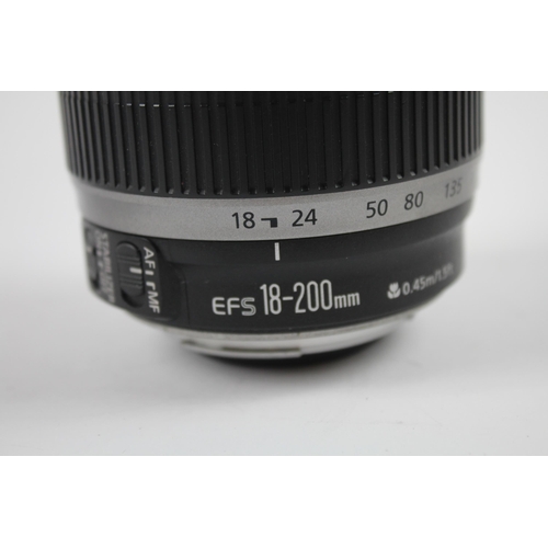 371 - Canon EF-S 18-200mm F/3.5-5.6 IS Auto Focus CAMERA LENS - WORKING