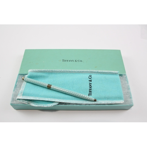 416 - Tiffany & Co. Stamped .925  Sterling Silver Ballpoint Pen / Biro Writing (15g)