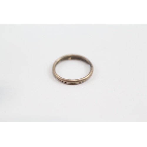 138 - 6ct Gold Antique Split Ring (0.5G)