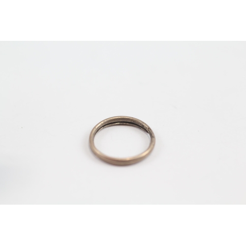 138 - 6ct Gold Antique Split Ring (0.5G)