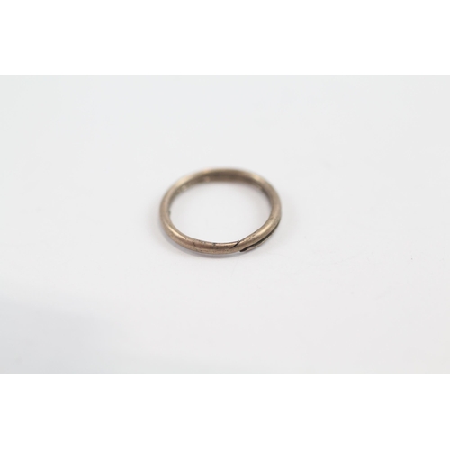 138 - 6ct Gold Antique Split Ring (0.5G)