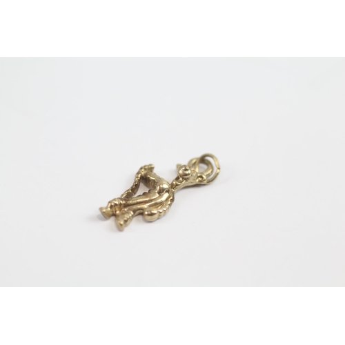 150 - 3 X 9ct Gold Vintage Winnie-The-Pooh, Piglet, And Tigger Disney Charms (2g)