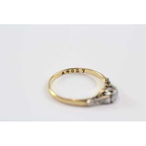 31 - 18ct Gold Round Brilliant Cut Diamond Single Stone Ring (2g) Size  N