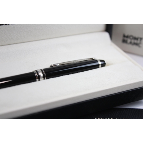 480 - MONTBLANC Meisterstuck Black Ballpoint Pen / Biro WRITING Original Box