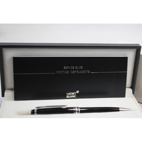 480 - MONTBLANC Meisterstuck Black Ballpoint Pen / Biro WRITING Original Box