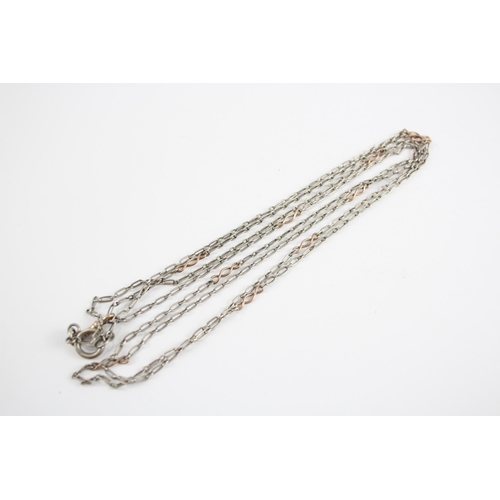 287 - Silver antique guard chain (14g)