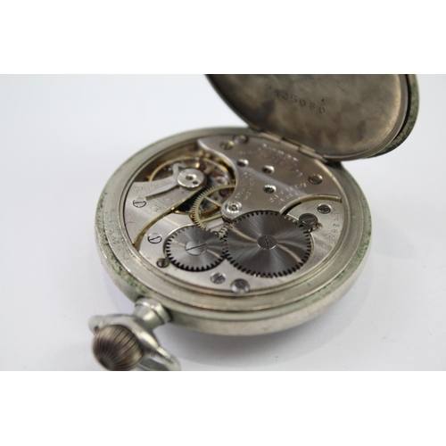 310 - OMEGA Gent's Vintage Open Face POCKET WATCH Hand-wind WORKING