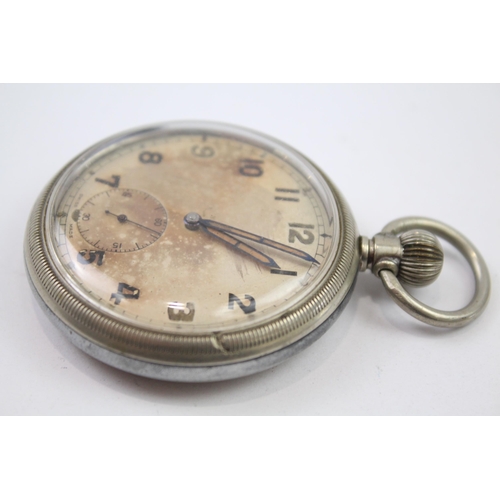 311 - GS/TP Military Issued Men's WWII Era POCKET WATCH Hand-wind WORKING