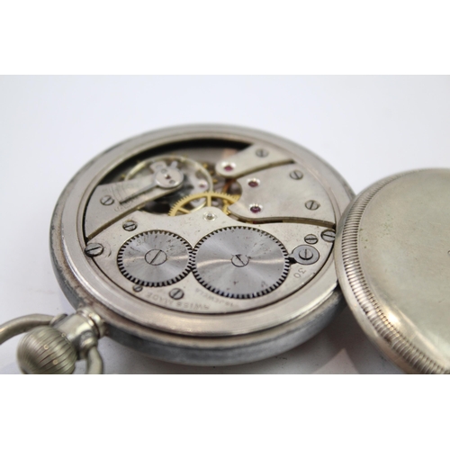 311 - GS/TP Military Issued Men's WWII Era POCKET WATCH Hand-wind WORKING