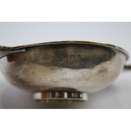 332 - Antique Hallmarked 1905 Birmingham Sterling Silver Quaich Cup (65g)