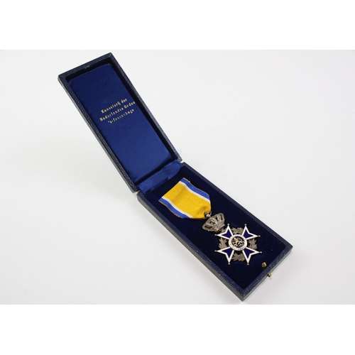 428 - Boxed Northumberland Order of Courage Named Knight in Silvers with Original Box