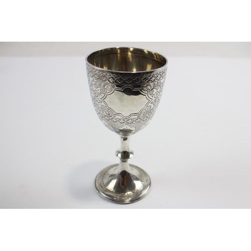 439 - Antique Hallmarked 1908 Sheffield STERLING SILVER Chalice (120g)