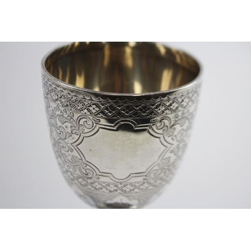 439 - Antique Hallmarked 1908 Sheffield STERLING SILVER Chalice (120g)