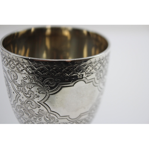 439 - Antique Hallmarked 1908 Sheffield STERLING SILVER Chalice (120g)