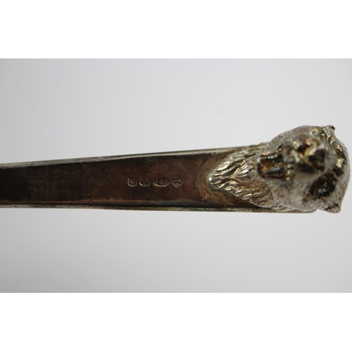 442 - Vintage Stamped .925 Imported STERLING SILVER Letter Opener (40g)