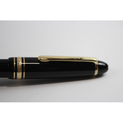 471 - MONTBLANC Meisterstuck Black Ballpoint Pen / Biro WRITING Original Box