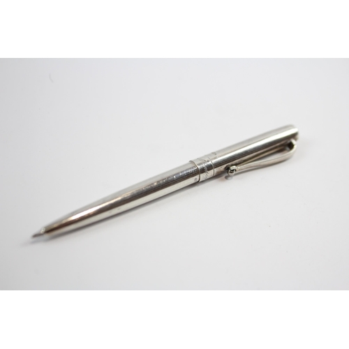 497 - Montegrappa Stamped .925 Sterling Silver Ballpoint Pen / Biro (18g)