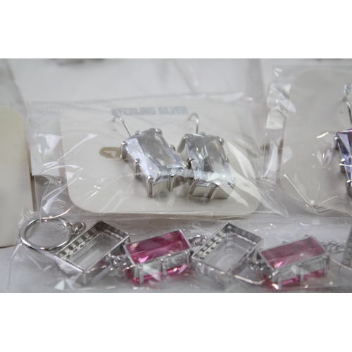 285 - A collection of shop stock silver jewellery (463g)