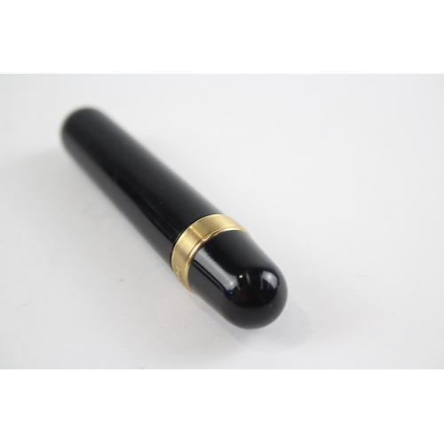 345 - Vintage ALFRED DUNHILL Classic Black Pipe Gadget w/ Brass Tamper & Rod