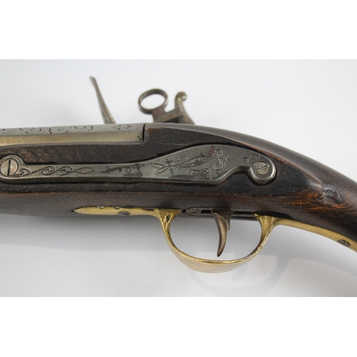 349 - Replica Antique Flintlock Pistol