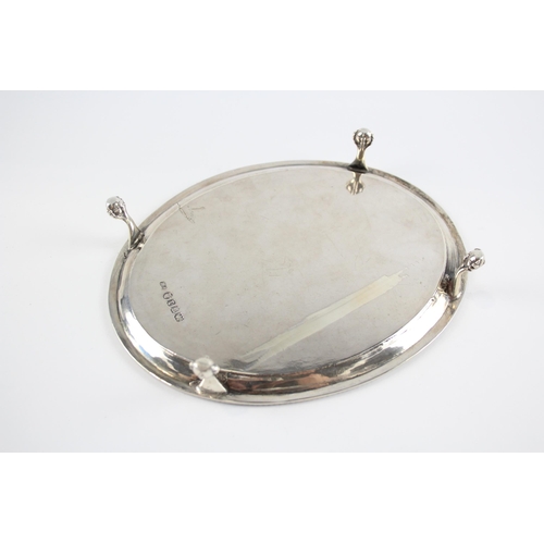 360 - Antique Georgian Hallmarked 1826 London Sterling Silver Tray / Dish (164g)