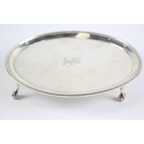 360 - Antique Georgian Hallmarked 1826 London Sterling Silver Tray / Dish (164g)