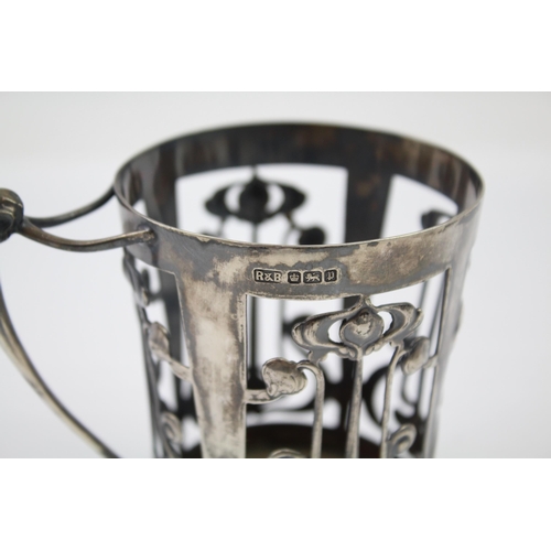 362 - Antique Edwardian 1907 Sheffield Sterling Silver Art Nouvea Cup  116g