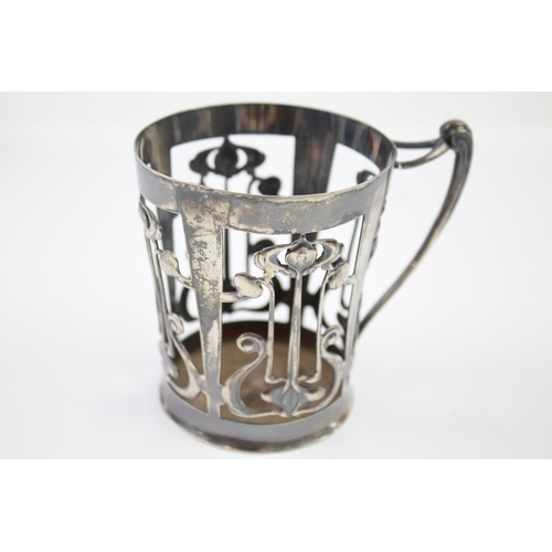 362 - Antique Edwardian 1907 Sheffield Sterling Silver Art Nouvea Cup  116g