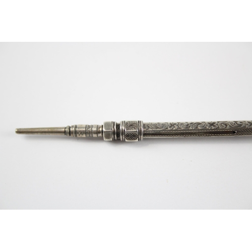 369 - Antique S.MORDAN & CO. .800 Continental Silver Propelling Pencil (7g)