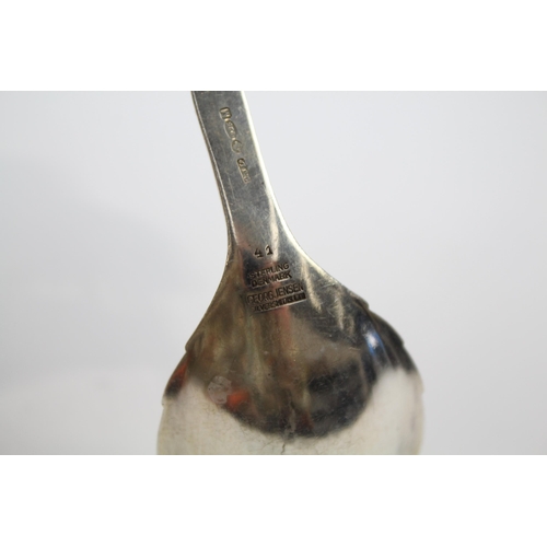 371 - Vintage GEORG JENSEN Stamped .925 Sterling Silver Decorative Spoon (33g)