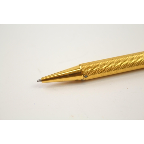 493 - Must De CARTIER Gold Plated Ballpoint Pen / Biro WRITING (33g)