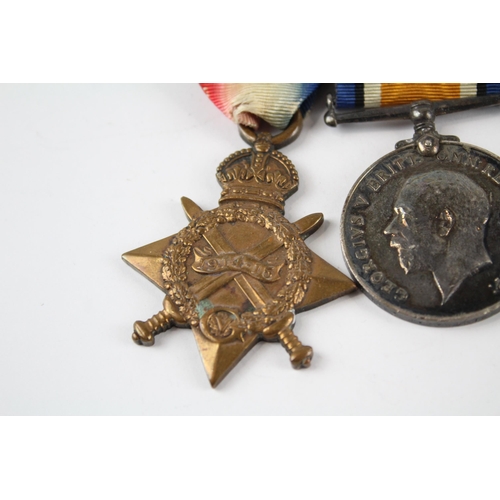 306 - Mounted WW.1 1914-15 Star Trio Named. J. 1791 A.G. Winter A.B.R.N / L.S.R.N