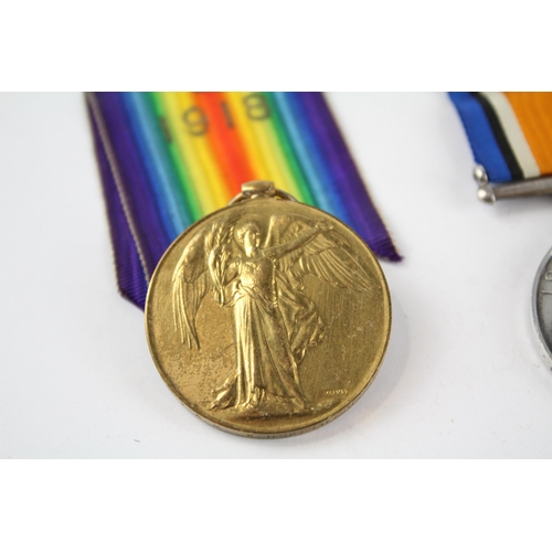 308 - WW.1 Medal Pair & Original Ribbons Named. 36666 I.A.M W. Hopkinson R.A.F