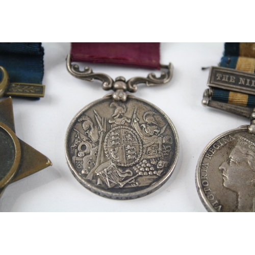 311 - Victorian Egypt Long Service Medal Group Inc. Egypt Medal With The Nile 1884-85