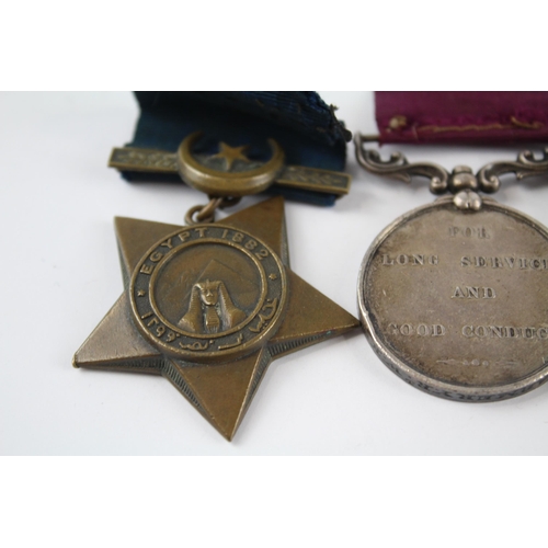 311 - Victorian Egypt Long Service Medal Group Inc. Egypt Medal With The Nile 1884-85