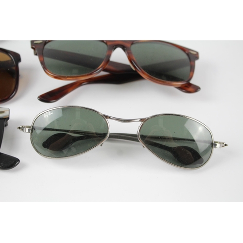 325 - Collection of Designer Ray-Ban Sunglasses Inc Mother Of Pearl, Vintage x 6