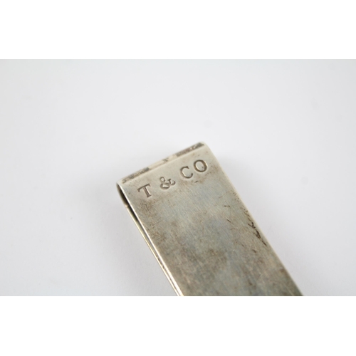 349 - Tiffany & Co. Hallmarked 2006 London Sterling Silver Gents Money Clip (24g)