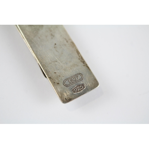 349 - Tiffany & Co. Hallmarked 2006 London Sterling Silver Gents Money Clip (24g)