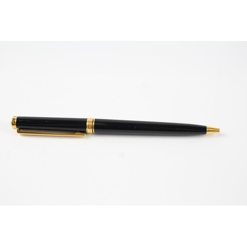 457 - MONTBLANC Noblesse Oblique Black Ballpoint Pen / Biro WRITING Original Box