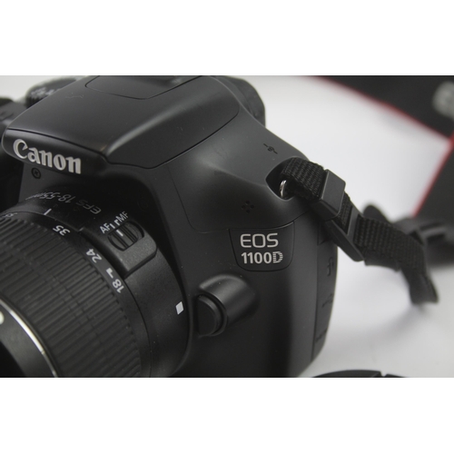 239 - Canon EOS 1100D DSLR DIGITAL CAMERA w/ Canon EF-S 18-55mm Lens WORKING