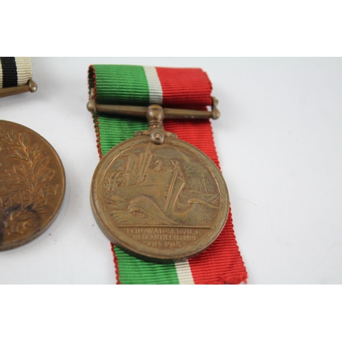 252 - 3 x GV - WW.I Medals Inc. Special Constabulary To Sam Fearnley & Edward D. Wood