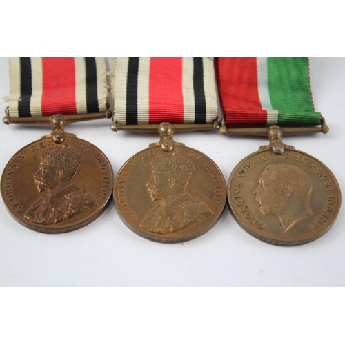 252 - 3 x GV - WW.I Medals Inc. Special Constabulary To Sam Fearnley & Edward D. Wood