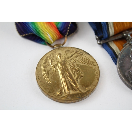 259 - WW.I Medal Pair & Original Ribbons Named. 52131 A.M. R.J. Musselwhite R.A.F