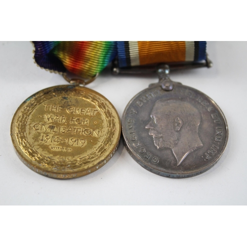 259 - WW.I Medal Pair & Original Ribbons Named. 52131 A.M. R.J. Musselwhite R.A.F