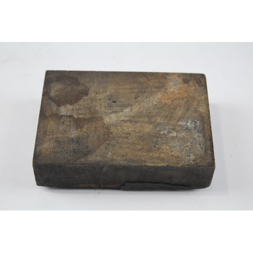 273 - 3 x antique printing plates / blocks