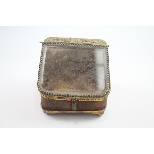 279 - antique French jewellery / trinket box