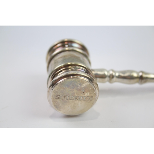 302 - .925 sterling novelty Sotheby's auctioneers gavel