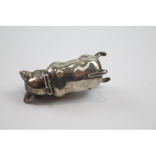 305 - .925 sterling novelty pig vesta case